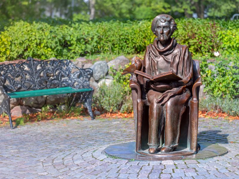 Astrid Lindgren Statue in Stockholm