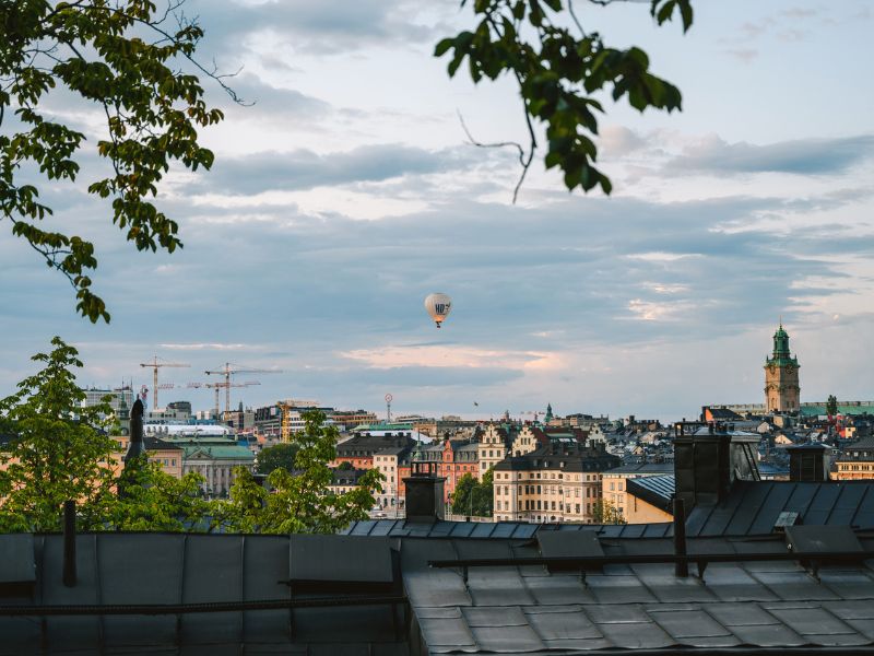 Aussichtspunkt in Stockholm