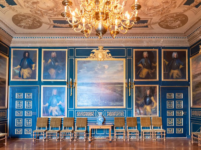 Schloss Drottningholm von innen