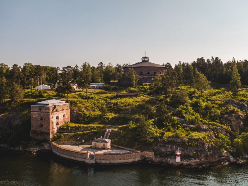 Festung der Schäreninsel Vaxholm