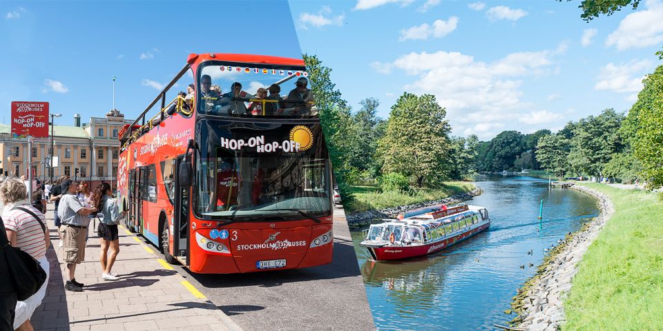 Stadtrundfahrt Stockholm Bus und Boat