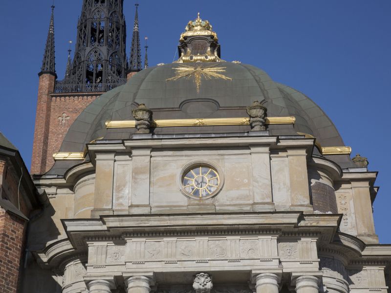 Blick auf die Stockholmer Kirche