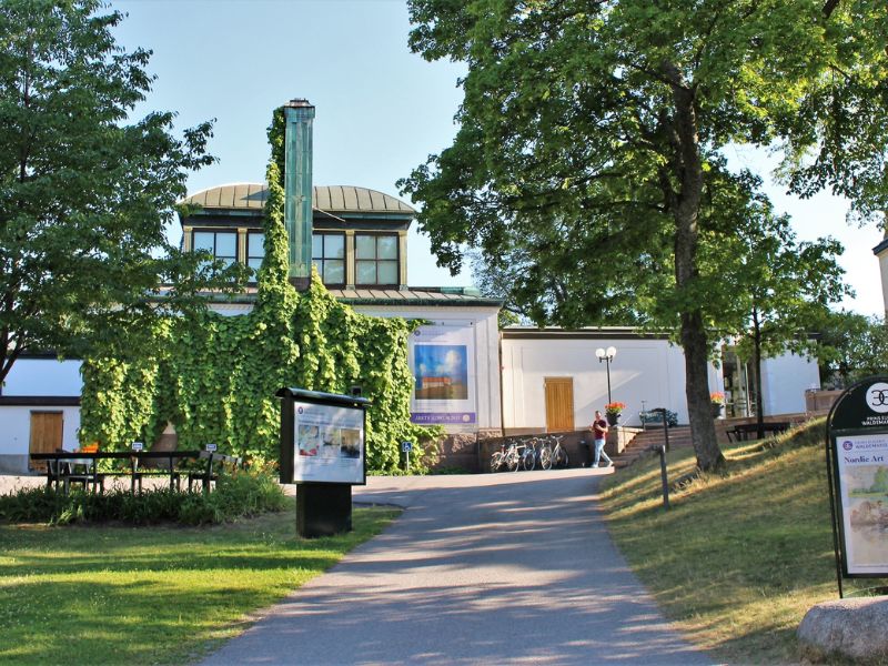 Gartenanlage in Stockholm Waldemarsudde