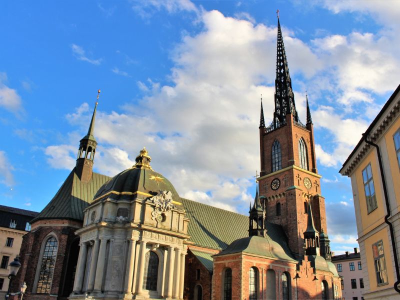 Kirche Riddarholmskyrkan in Stockholm