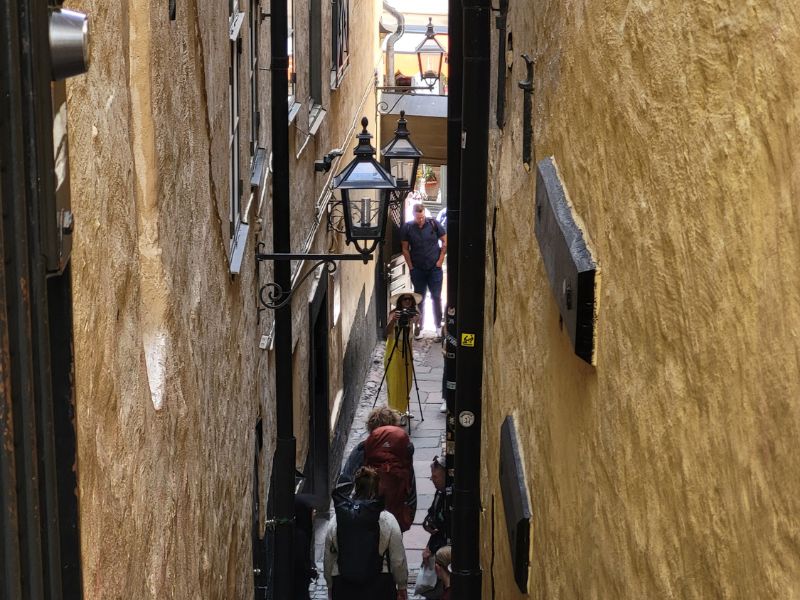 Engste Gasse Stockholms Mårten Trotzigs Gränd