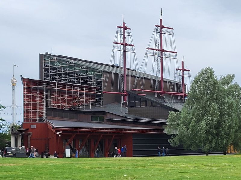 Vasa Museum von außen fotografiert